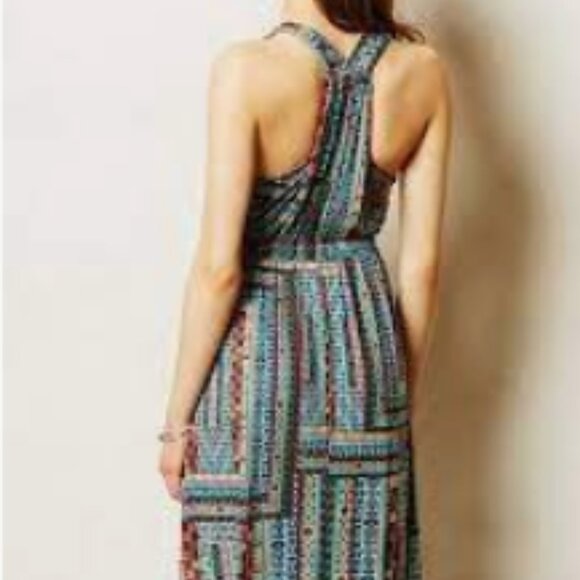 Anthropologie Multicolor High Low Dress - Picture 2 of 10